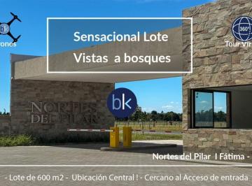 Foto · Imperdible Lote de 600 m² en Nortes del Pilar. Excelente Ubicación.