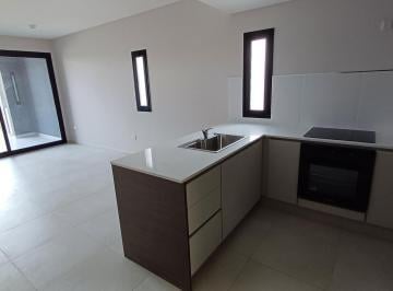 cocina comedor living · Exclusivo Departamento con Vistas Al Paseo de La Costa - Nqn