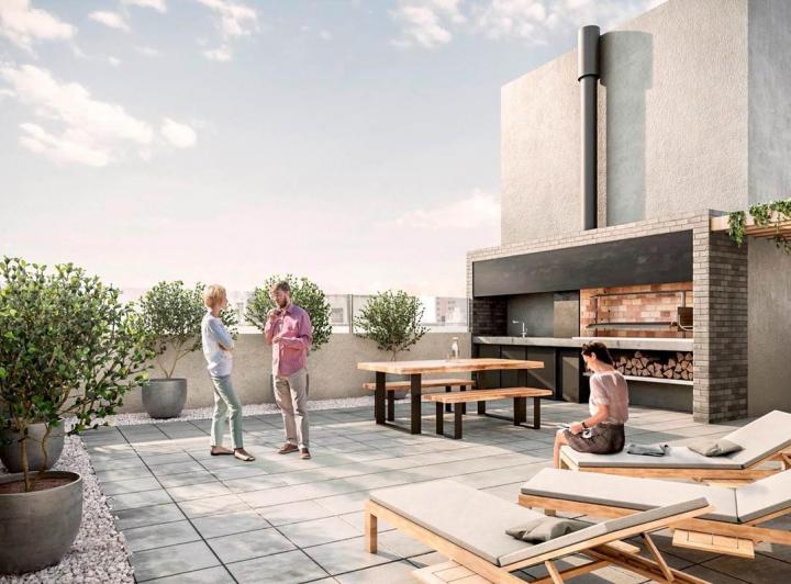 Departamento · 58m² · 3 Ambientes · 1 Cochera