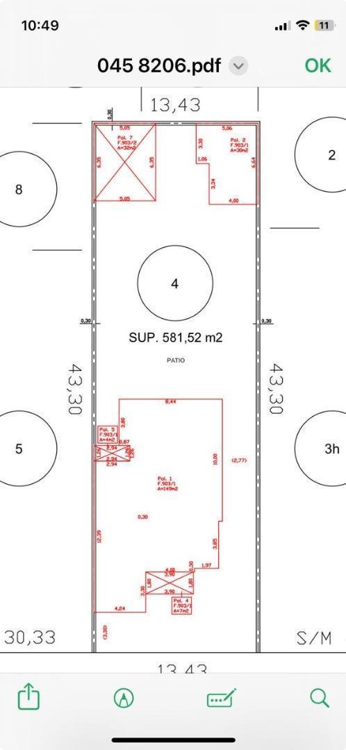 Terreno apto desarrollo inmobiliario. A metros del centro comercial de la calle Güemes