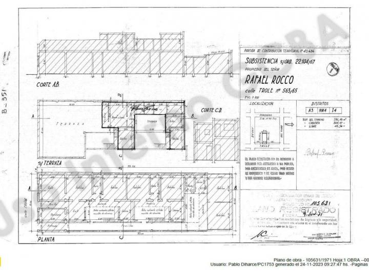 Terreno · 282m² · 9 Ambientes