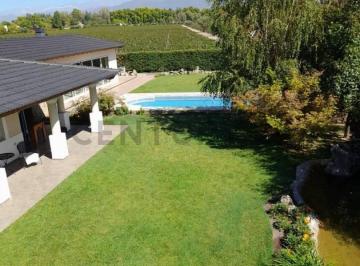 Casa · 965m² · 6 Ambientes · 2 Cocheras · Barrio Privado Pueyrredón, Casa en Venta, Lujan de Cuyo Mendoza