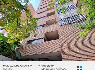 Departamento de 5 ambientes, Córdoba · Alquiler Amoblado. 1 Dorm. Cocina Sep. Patio Olmos. Marcelo T de Alvear 537