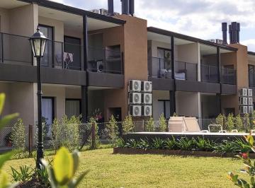 Departamento · 50m² · 2 Ambientes · Departamento en Alquiler, Planta Baja con Jardin, en La Cañada Village, Pilar