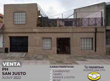 RUS-RUS-10299_2 · Casa Tipo PH en Venta 3 Ambientes San Justo, La Matanza