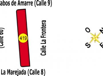 Terreno , Uruguay · 15 Lotes: Cabo de Amarre, La Frontera, La Marejada - La Esmeralda - B547