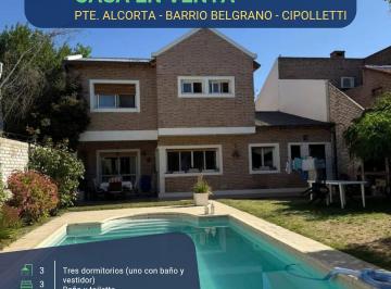 Casa de 5 ambientes, Cipolletti · Casa en Venta. Barrio Belgrano de Cipolletti