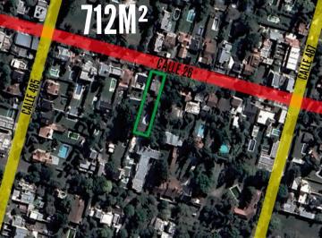 Terreno · 135m² · 2 Ambientes · 1 Cochera · Terreno en Venta - 712 m² - Manuel B. Gonnet, La Plata