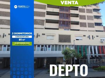 Departamento · 81m² · 2 Dormitorios · Departamento en Venta, 2 Dorm Amplios, Centro, Smt