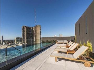 Departamento · 50m² · 2 Ambientes · Alquiler 2 Amb Amueblado Piso Alto con Amenities de Lujo