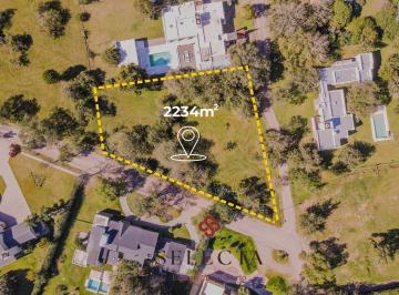 Terreno · 2234m² · Vendo Lote 2200 m² - Country Causana