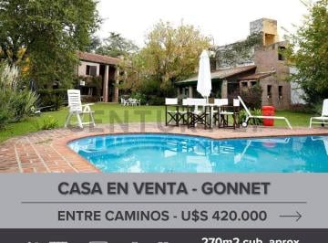 Casa · 270m² · 6 Ambientes · 3 Cocheras · Casa en Venta en Gonnet