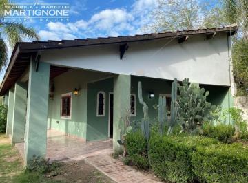 Casa · 120m² · 4 Ambientes · 2 Cocheras · Chalet en Venta con Renta en Manzanares Pilar