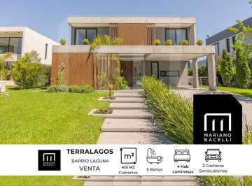 Casa · 415m² · 5 Ambientes · 2 Cocheras · Casa en Venta en Terralagos, Canning.