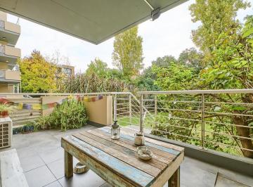 Departamento · 116m² · 5 Ambientes · 1 Cochera · Venta Depto Tipo Casa 5 Amb con Jardin y Cochera San Isidro
