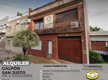 RUS-RUS-10276_2 · Alquiler Galpón Interno San Justo 100 m²