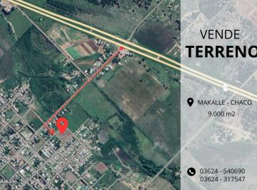 Terreno · 9000m² · Gran Terreno en Makallé, Chaco – ¡Ubicación Estratégica!