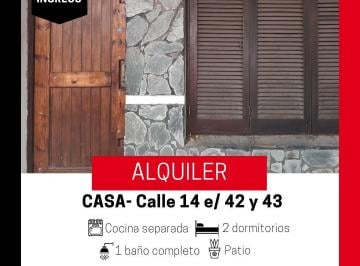 Casa de 3 ambientes, La Plata · Casa de 2 Dorm