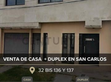Casa · 155m² · 5 Ambientes · 1 Cochera · Venta Casa La Plata
