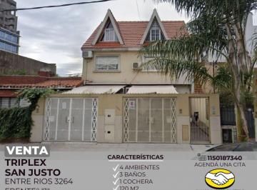 RUS-RUS-10318_2 · Venta Triplex San Justo, La Matanza - Excelente Ubicación