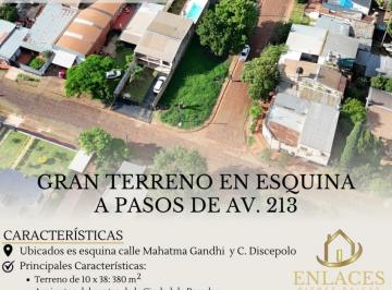 Terreno · 380m² · Terreno en Venta en Posadas