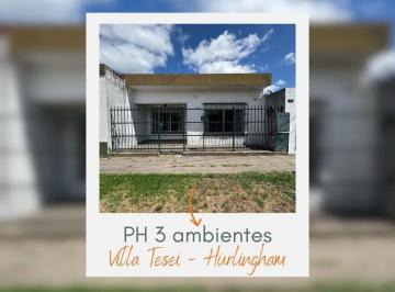 PH · 64m² · 3 Ambientes · PH 3 Ambientes en Venta Villa Tesei Apto Credito