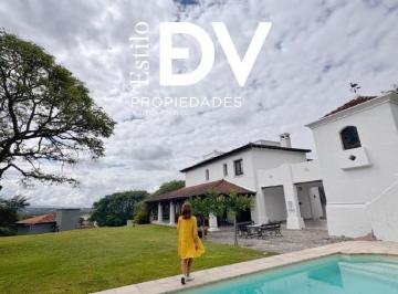 Casa · 500m² · 6 Ambientes · 2 Cocheras · Casa en Santa María de La Aguada