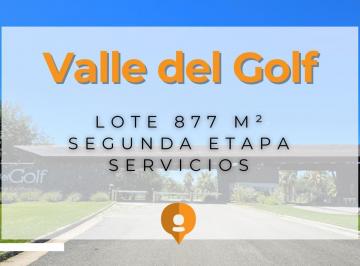Terreno · 877m² · Terreno de 877 m² - Venta - Valle del Golf - Etapa 2