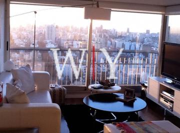 Departamento · 77m² · 3 Ambientes · 1 Cochera · Quartier Boulevard, Departamento de 3 Ambientes en Piso Alto - Palermo