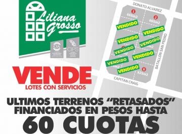 Terreno · 650m² · Venta Terreno Financiado General Rodriguez