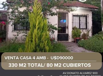 Casa · 80m² · 4 Ambientes · 1 Cochera · Venta Casa 4 Ambientes con Lote Grande