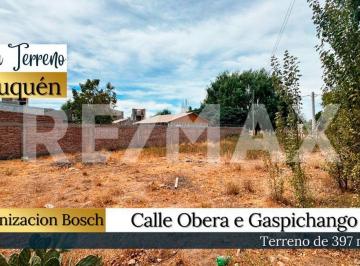 Terreno · 397m² · Venta Lote en Esquina - Urbanizacion Bosch