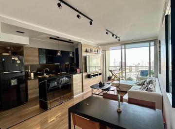 Departamento · 69m² · 3 Ambientes · 1 Cochera · Tres Ambientes Amoblado y Equipado en Ruggieri y Cerviño