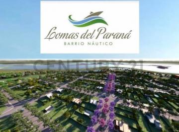 Terreno · 250m² · Venta de Terreno en Barrio Náutico "Lomas del Paraná" - Villa Constitución