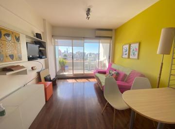 Departamento · 34m² · 1 Ambiente · Monoambiente Amoblado, Edificio con Amenities, Piscina, Sum