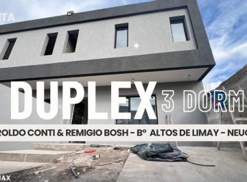Casa · 130m² · 4 Ambientes · Venta Duplex 3 Dorm. - Altos de Limay