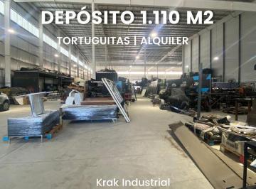 Depósito · 1110m² · Depósito en Predio Cerrado de 1.110 m²