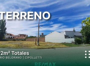 Terreno · 502m² · Venta Lote Residencial Centro Cipolletti