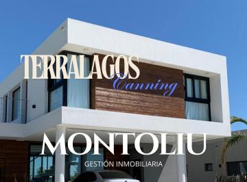 Casa · 214m² · 4 Ambientes · 2 Cocheras · Casa Venta y Alquiler en Terralagos
