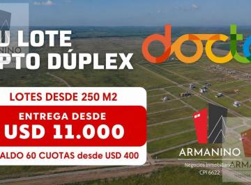Terreno · 250m² · Lotes en Venta Docta Central 2 Apto Dúplex Financiado Posesión Octubre 2027