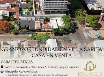 Casa · 102m² · 5 Ambientes · Casa a Remodelar en Villa Sarita