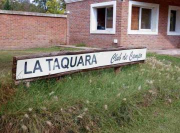 Terreno · 800m² · Venta Lotes Club de Campo La Taquara