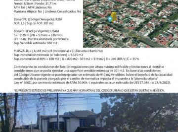 Terreno · 188m² · Terreno en Villa Urquiza