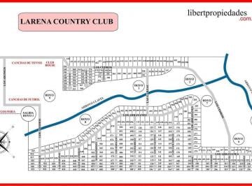 Terreno · 466m² · Hermoso Lote Perimetral en Barrio Larena C. C, Pilar.