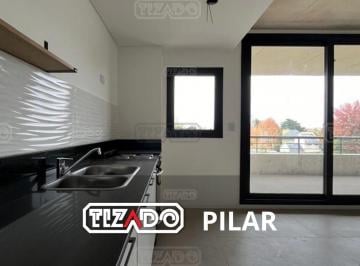 Departamento · 73m² · 3 Ambientes · 1 Cochera · Departamento 3 Ambientes en Venta. Edificio Zug Verdi, La Lonja, Pilar