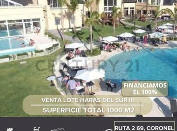 Terreno · 1000m² · Venta Lote Haras del Sur III Brandsen - Financiamos El 100%.