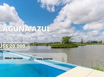 Terreno · 300m² · Lote en Venta en Barrio Laguna Azul con Escritura