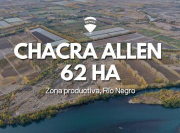Terreno · 620000m² · Venta Chacra Allen 62 Ha