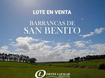 Terreno · 1000m² · Terreno en San Benito