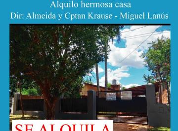 Casa de 6 ambientes, Posadas · Alquilo Hermosa Casa en Miguel Lanús